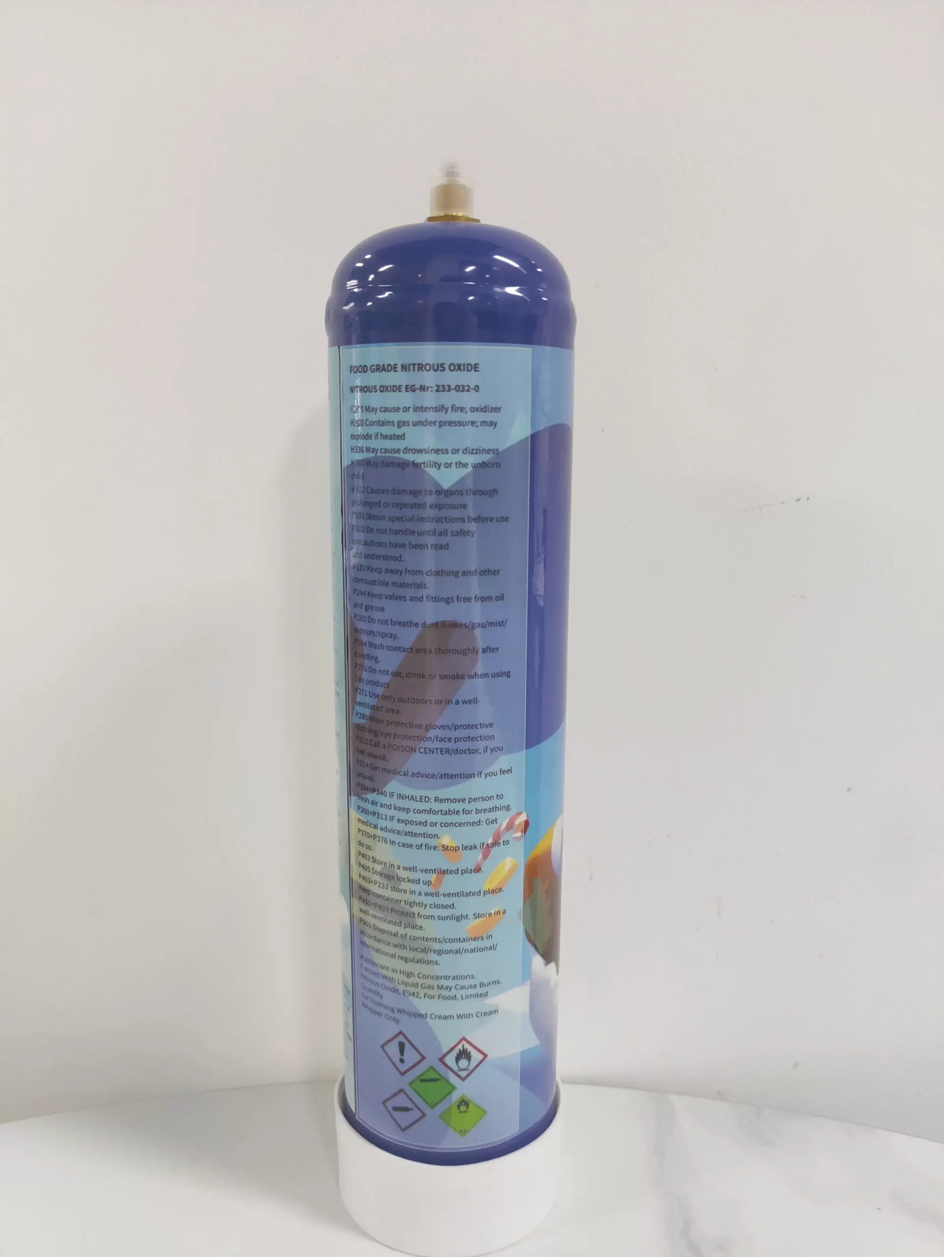 Food Grade Nitrous Tank Supplier Onye na-eweta akwụkwọ ozi nri
